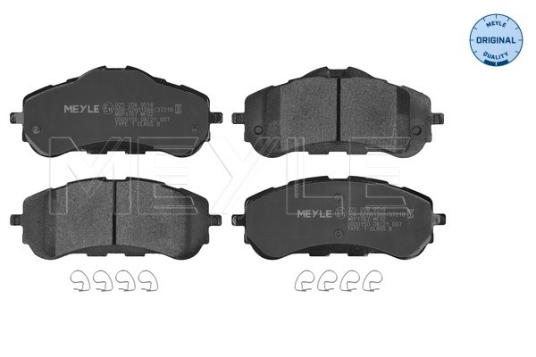 Brake Pad Set, disc brake - 025 258 9518 MEYLE