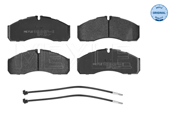 Kit pastiglie freno, Freno a disco - 025 291 6020/W MEYLE
