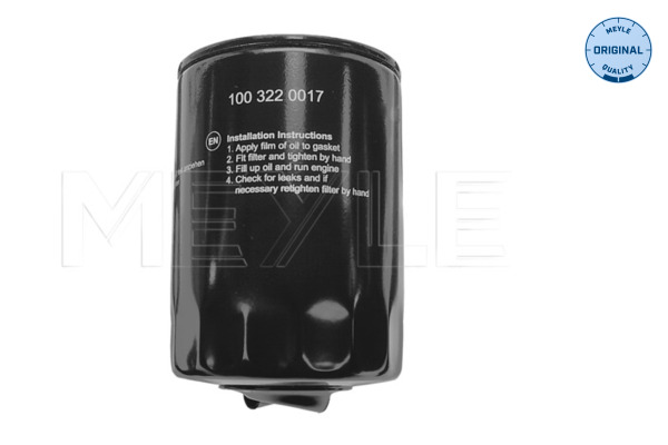 Oil Filter - 100 322 0017 MEYLE