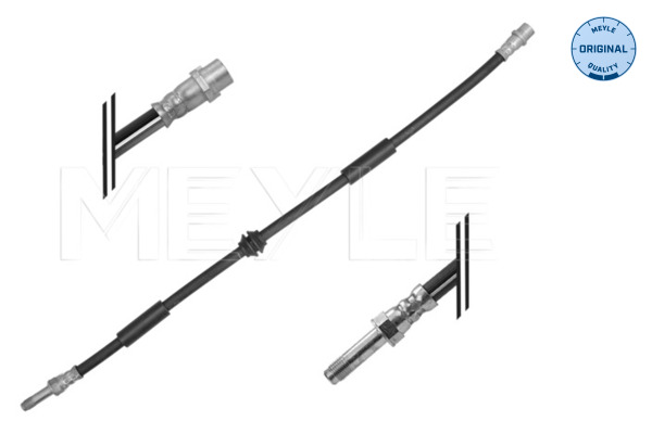 Brake Hose - 100 525 0004 MEYLE