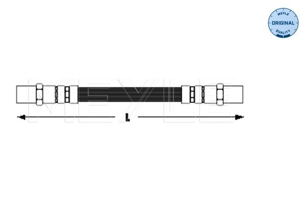 Brake Hose - 014 042 0010 MEYLE