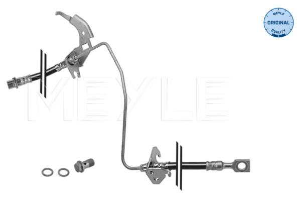Brake Hose - 614 525 0011 MEYLE