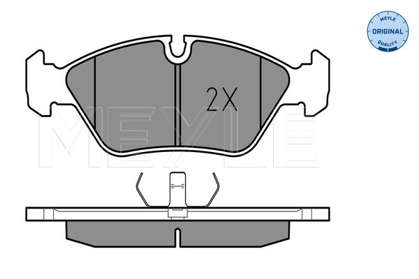 Brake Pad Set, disc brake - 025 206 2919 MEYLE