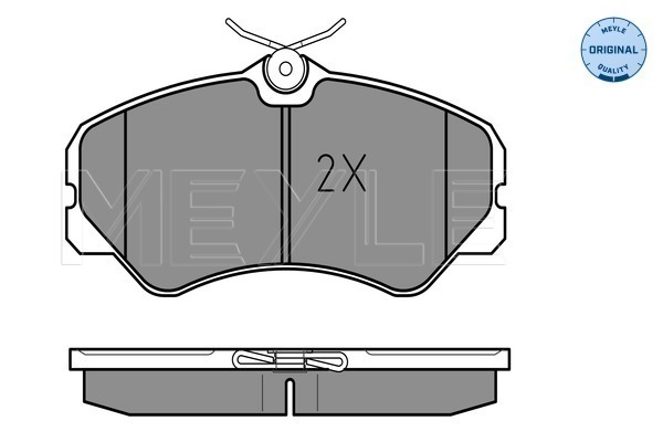 Brake Pad Set, disc brake - 025 212 0519/W MEYLE
