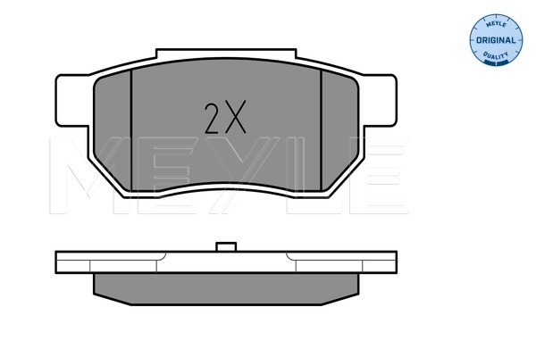 Brake Pad Set, disc brake - 025 213 1313/W MEYLE
