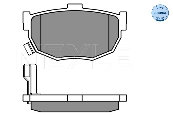 Brake Pad Set, disc brake - 025 215 5314/W MEYLE