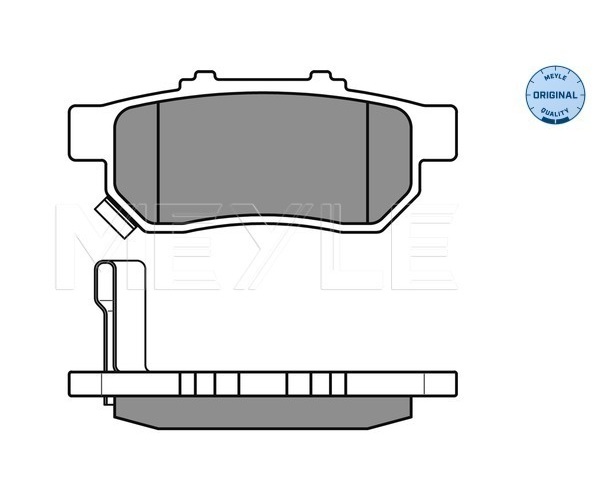 Brake Pad Set, disc brake - 025 217 3813/W MEYLE