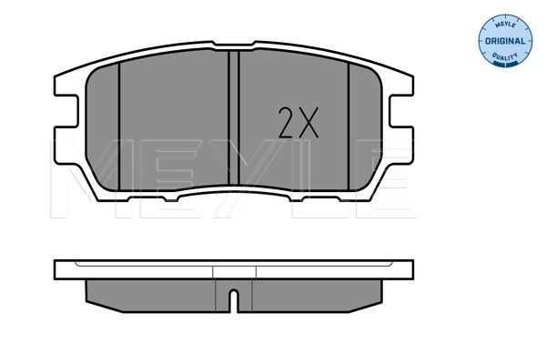 Brake Pad Set, disc brake - 025 218 4014/W MEYLE