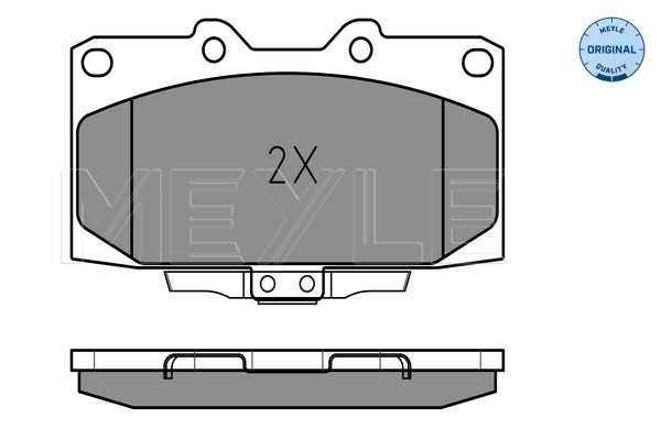 Brake Pad Set, disc brake - 025 218 5415/W MEYLE