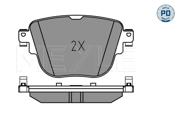 Brake Pad Set, disc brake - 025 227 9217/PD MEYLE