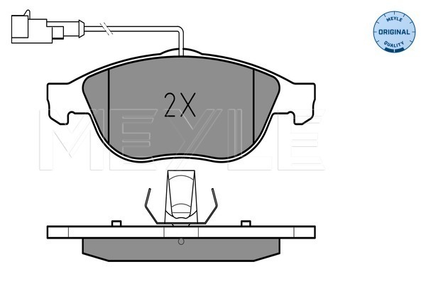 Brake Pad Set, disc brake - 025 231 4119/W MEYLE