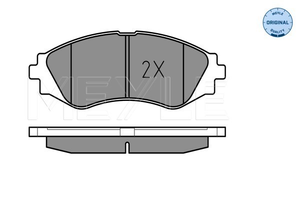 Brake Pad Set, disc brake - 025 232 3417/W MEYLE