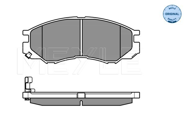 Brake Pad Set, disc brake - 025 232 9015/W MEYLE