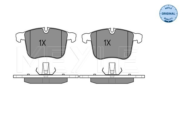 Brake Pad Set, disc brake - 025 234 0419 MEYLE