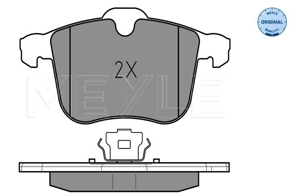 Brake Pad Set, disc brake - 025 234 0419 MEYLE
