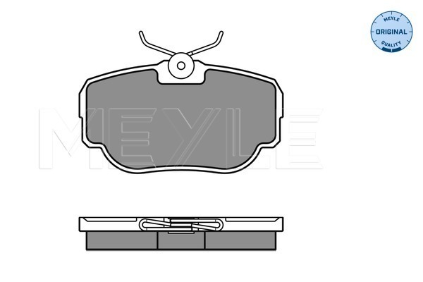 Brake Pad Set, disc brake - 025 234 5816 MEYLE