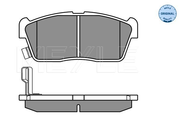 Brake Pad Set, disc brake - 025 235 0715 MEYLE