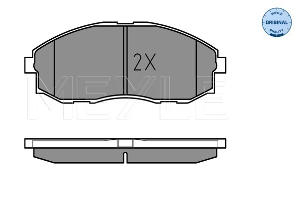 Brake Pad Set, disc brake - 025 235 3617/W MEYLE