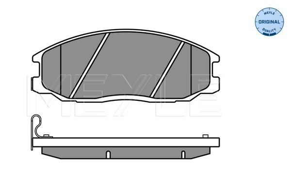 Brake Pad Set, disc brake - 025 235 6916/W MEYLE