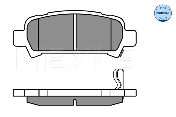 Brake Pad Set, disc brake - 025 235 7214/W MEYLE