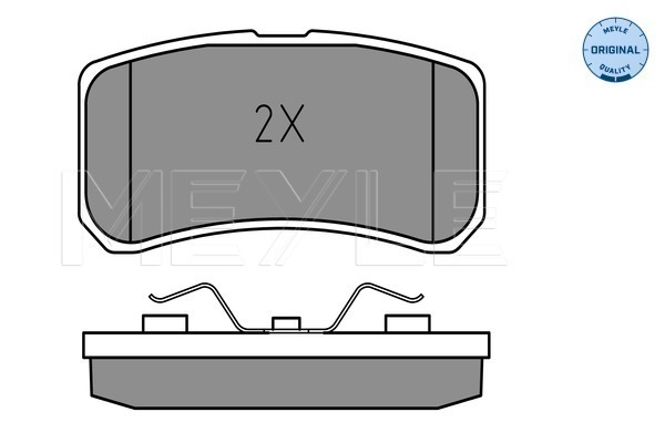 Brake Pad Set, disc brake - 025 235 8216 MEYLE