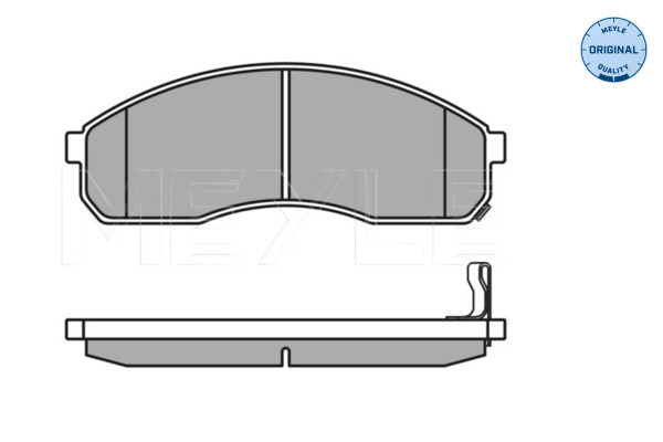 Brake Pad Set, disc brake - 025 236 4916/W MEYLE