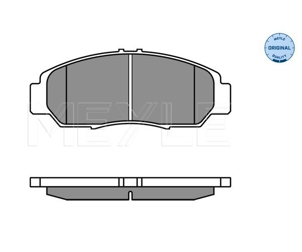 Brake Pad Set, disc brake - 025 237 2916/W MEYLE