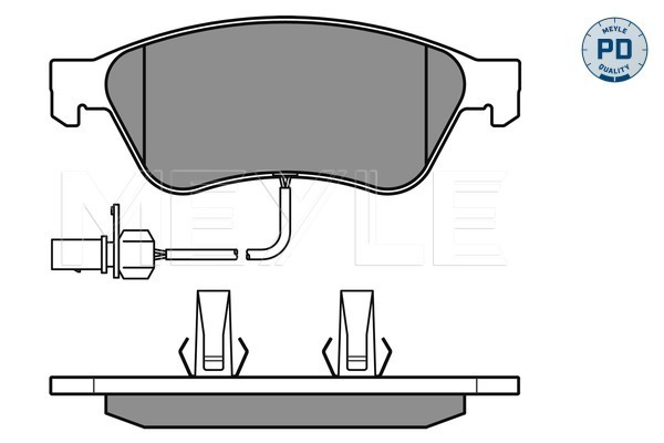 Brake Pad Set, disc brake - 025 238 9620/PD MEYLE