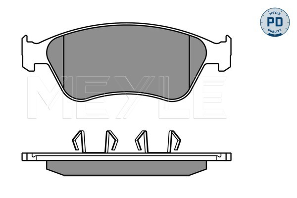 Brake Pad Set, disc brake - 025 238 9620/PD MEYLE