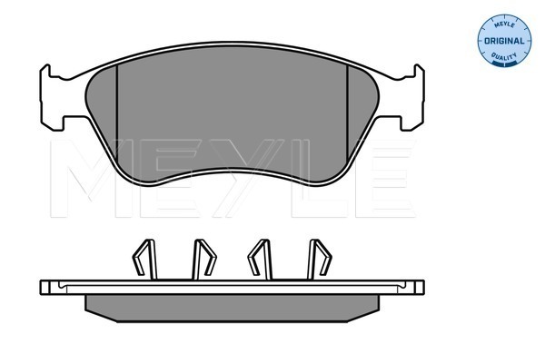 Brake Pad Set, disc brake - 025 238 9620/W MEYLE