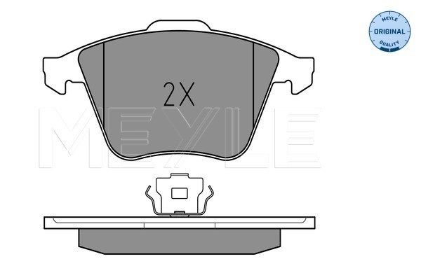Brake Pad Set, disc brake - 025 239 1218 MEYLE