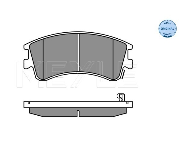 Brake Pad Set, disc brake - 025 240 4618/W MEYLE