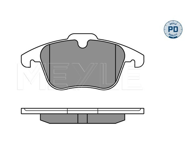 Brake Pad Set, disc brake - 025 241 2319/PD MEYLE