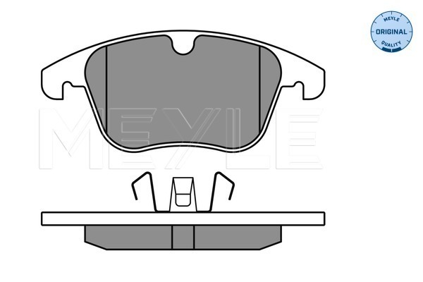 Brake Pad Set, disc brake - 025 241 2319 MEYLE