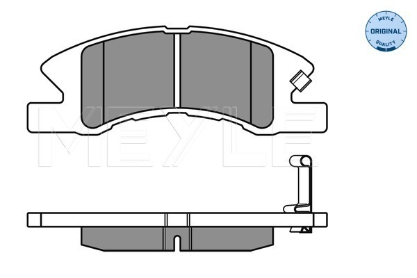 Brake Pad Set, disc brake - 025 242 2914/W MEYLE