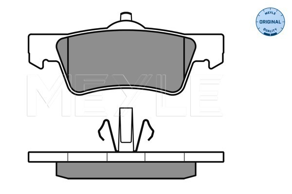 Brake Pad Set, disc brake - 025 243 6719/W MEYLE