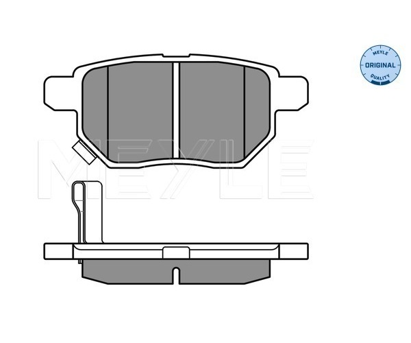 Brake Pad Set, disc brake - 025 246 1015/W MEYLE