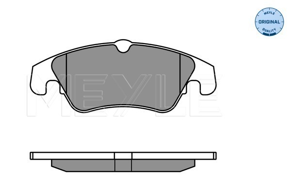Brake Pad Set, disc brake - 025 247 4319/W MEYLE
