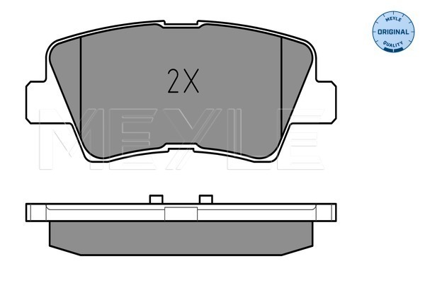 Brake Pad Set, disc brake - 025 249 3415/W MEYLE
