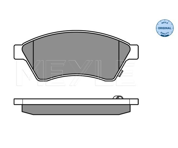 Brake Pad Set, disc brake - 025 250 3118/W MEYLE