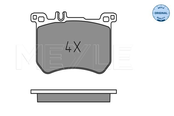 Brake Pad Set, disc brake - 025 251 8317 MEYLE