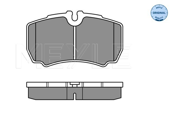 Brake Pad Set, disc brake - 025 291 2320 MEYLE