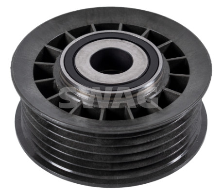 Deflection/Guide Pulley, V-ribbed belt - 10 03 0004 SWAG