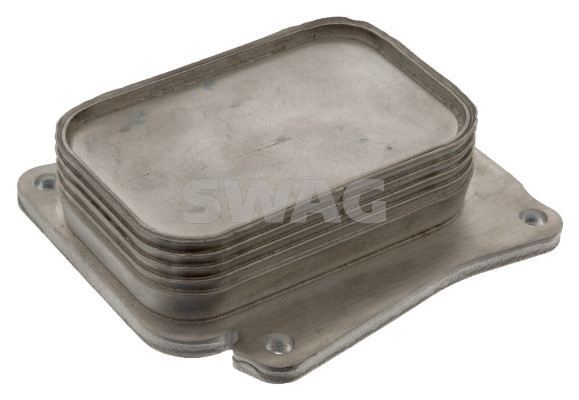 Oil Cooler, engine oil - 10 10 0743 SWAG