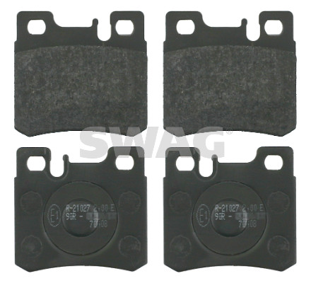 Brake Pad Set, disc brake - 10 91 6153 SWAG