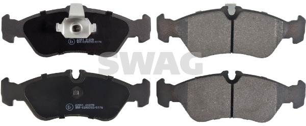 Brake Pad Set, disc brake - 10 91 6160 SWAG