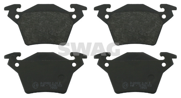 Brake Pad Set, disc brake - 10 91 6255 SWAG