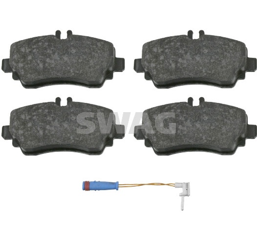 Brake Pad Set, disc brake - 10 91 6439 SWAG
