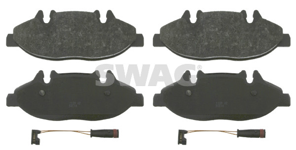 Brake Pad Set, disc brake - 10 91 6487 SWAG