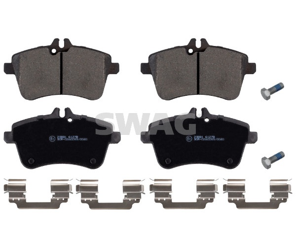 Brake Pad Set, disc brake - 10 91 6529 SWAG